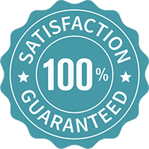100% Satisfaction Guaranteed